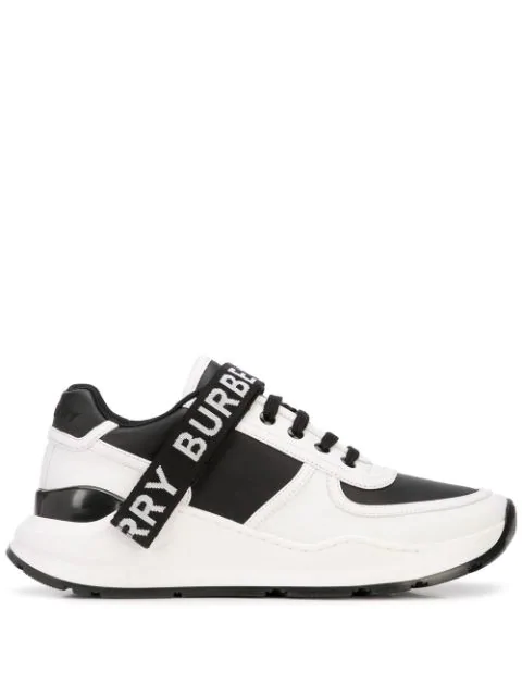 burberry logo sneakers