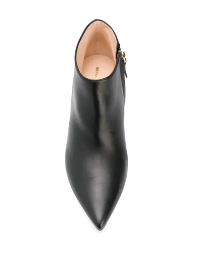 Shop Nicholas Kirkwood Mira Pearl Low Boots In Black