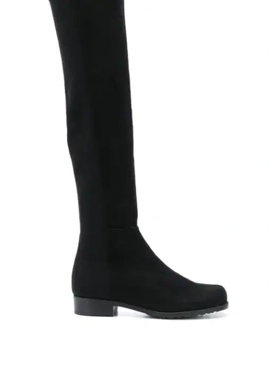 Shop Stuart Weitzman Knee Length Boots In Black