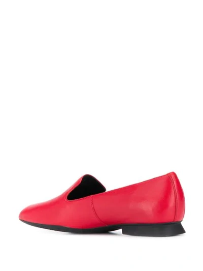 Shop Camper Casi Loafers In Red