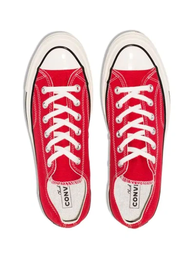 Shop Converse 70 Chuck Low-top Sneakers In Red