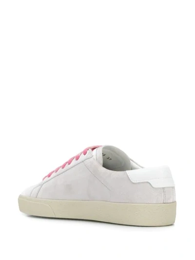 Shop Saint Laurent Court Classic Sl/06 Sneakers In White