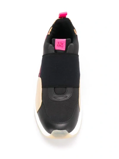 Shop Michael Michael Kors Chunky Platform Sneakers In Black