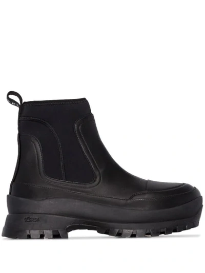 Shop Stella Mccartney Neoprene Ankle Boots In Black