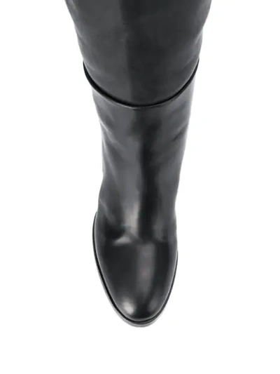 Shop A.f.vandevorst Knee Boots In Black