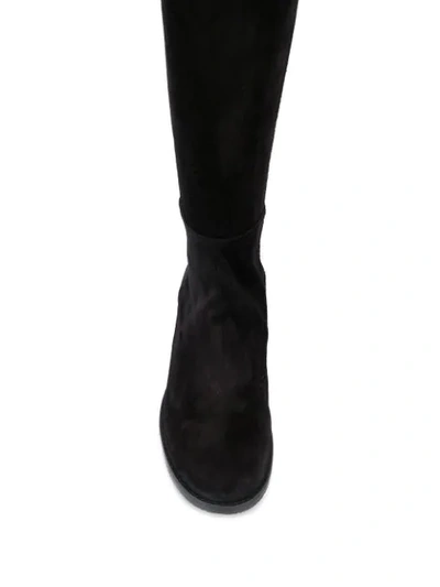 Shop Stuart Weitzman Knee-length Boots In Black