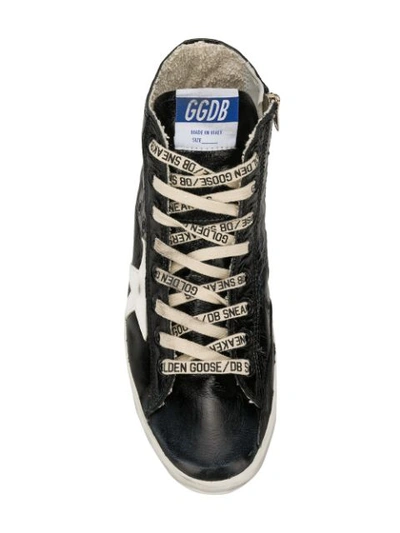 Shop Golden Goose Deluxe Brand Francy Sneakers - Black