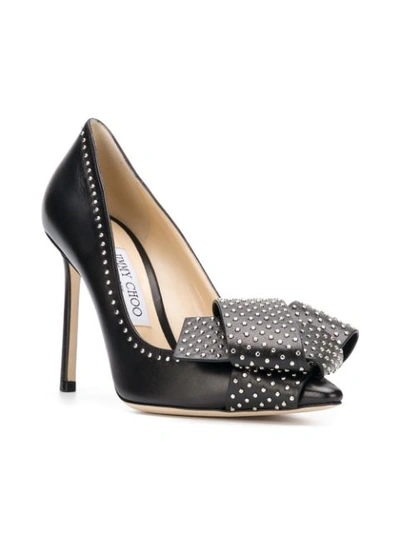 Shop Jimmy Choo Tegan 100 Pumps In Black