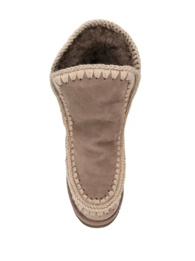 Mou Eskimo Boots In Grey