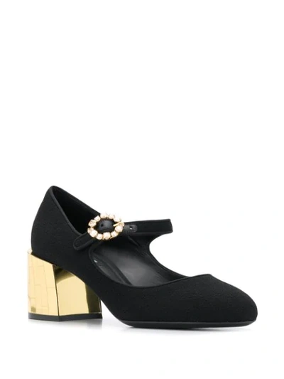 Shop Dolce & Gabbana Mary Jane Pumps In Black