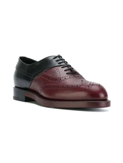 Shop Pierre Hardy Panelled Brogues