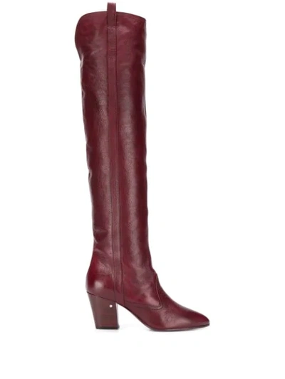 Shop Laurence Dacade Sullyvan Boots In Red