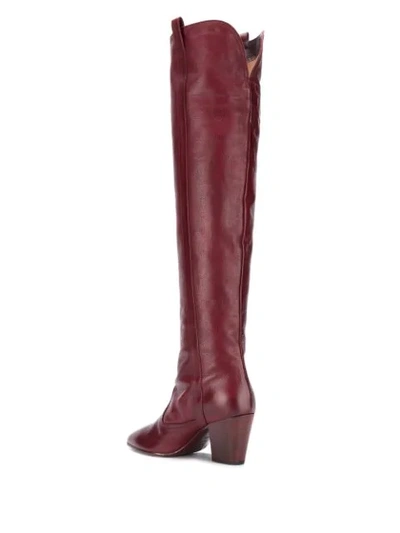 Shop Laurence Dacade Sullyvan Boots In Red