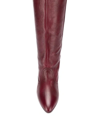 Shop Laurence Dacade Sullyvan Boots In Red