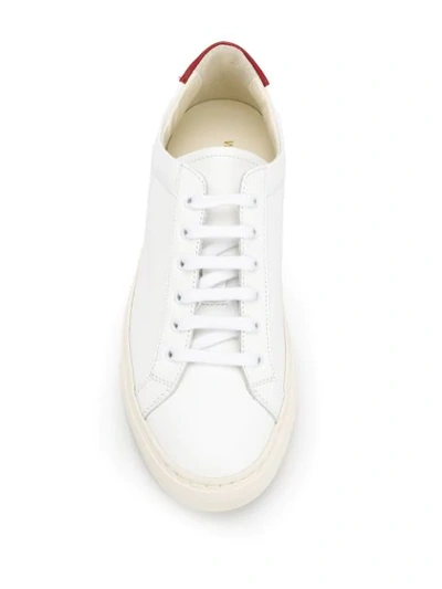 Shop Common Projects Achilles Retro Low Sneaker In White