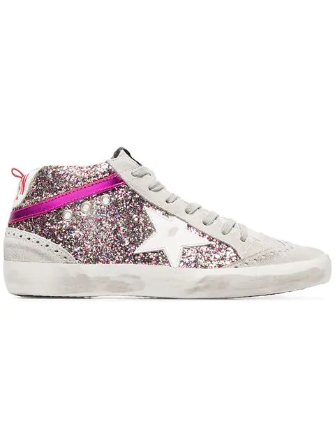 golden goose multi glitter
