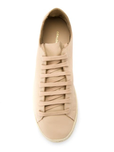 Shop Osklen Arpoador Trainers In Neutrals