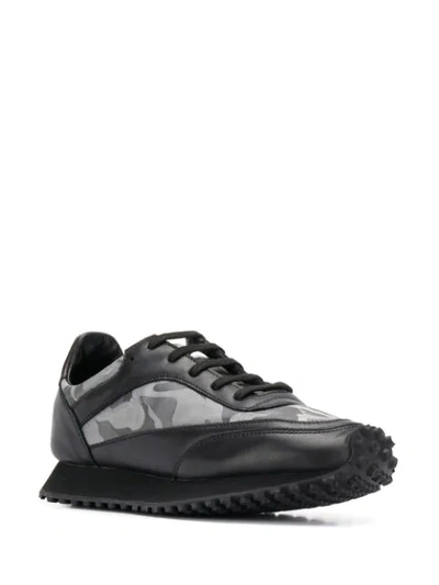 Shop Comme Des Garçons Comme Des Garçons Army Sneakers In Grey