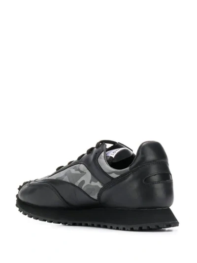 Shop Comme Des Garçons Comme Des Garçons Army Sneakers In Grey