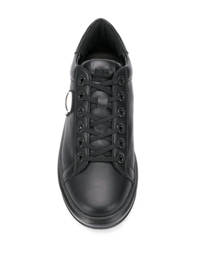 Shop Karl Lagerfeld Kapri Karl Ikonik Sneakers In Black