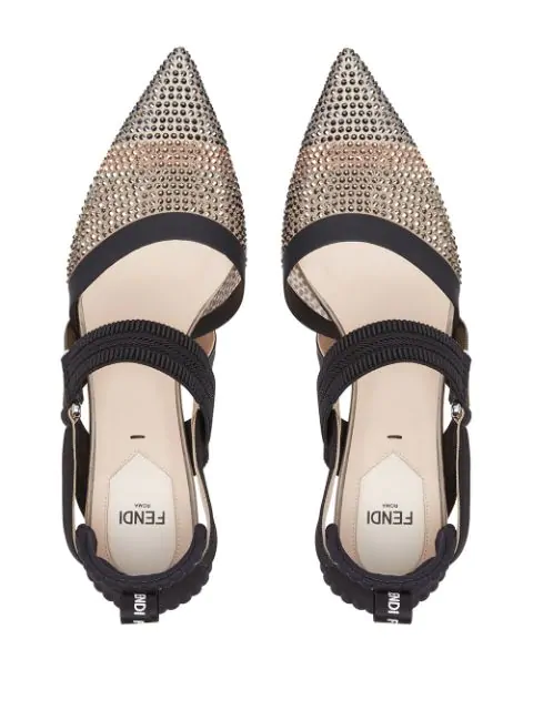 fendi colibri flat