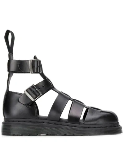 Shop Dr. Martens Geraldo Sandals In Black