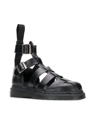 Shop Dr. Martens' Geraldo Sandals In Black