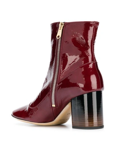 Shop Paul Smith 'nira' Ankle Boots In Red