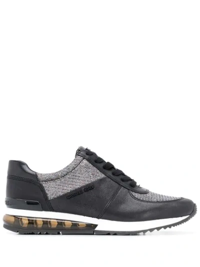 Shop Michael Michael Kors Allie Sneakers In Black