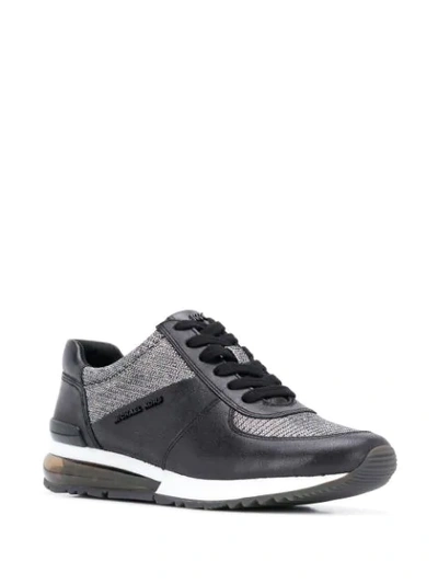 Shop Michael Michael Kors Allie Sneakers In Black