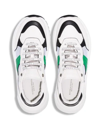 Shop Bottega Veneta Speedster Sneakers In White
