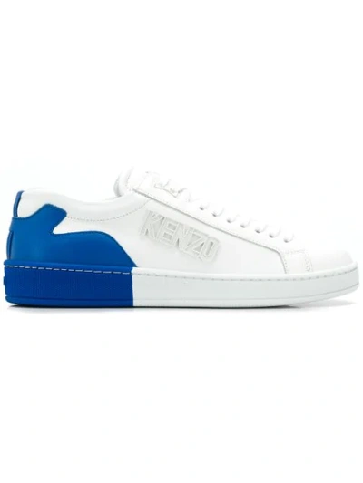 Shop Kenzo Low Top Trainers - White