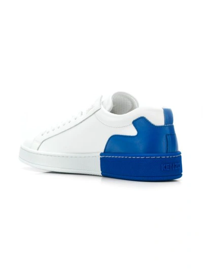 Shop Kenzo Low Top Trainers - White