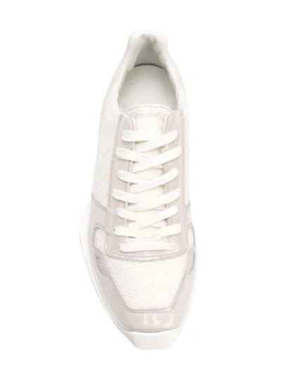 Shop Rick Owens Low In White