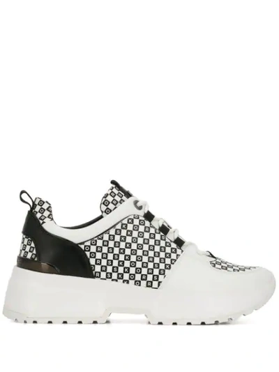 Shop Michael Michael Kors Cosmo Sneakers In White