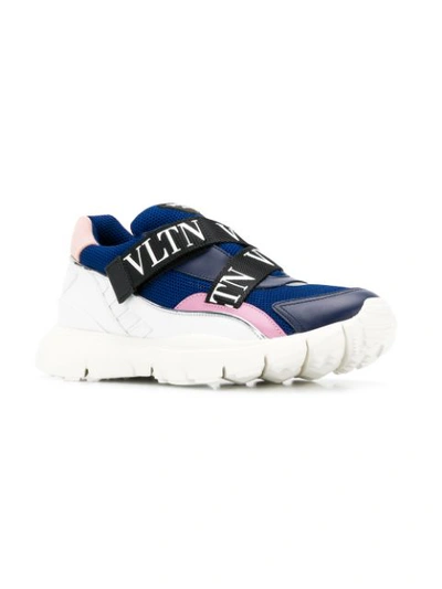 Shop Valentino Garavani Heroes Sneakers In Blue