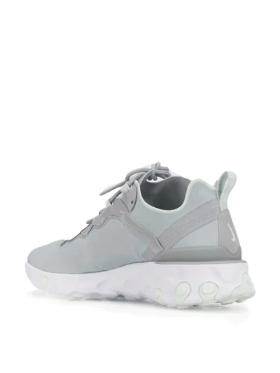 Shop Nike React Element 55 Sneakers In Grey