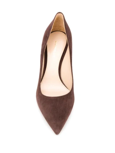 Shop Deimille Cleo Pumps In Brown