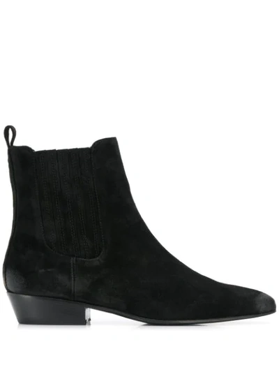 MARC ELLIS CHELSEA ANKLE BOOTS - 黑色