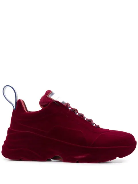 tommy hilfiger maroon shoes