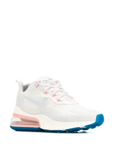 NIKE AIR MAX 270 REACT SNEAKERS - 白色