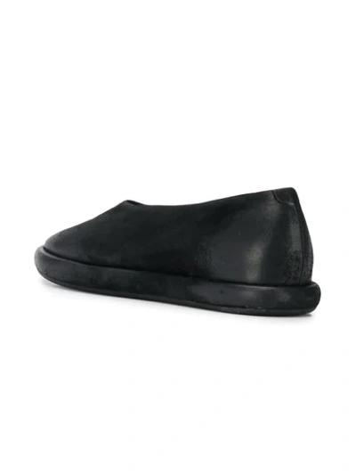 Shop Marsèll Pointed Toe Slip-on Ballerinas - Black