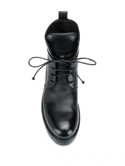 Shop Marsèll Lace-up Boots In Lucido Blu
