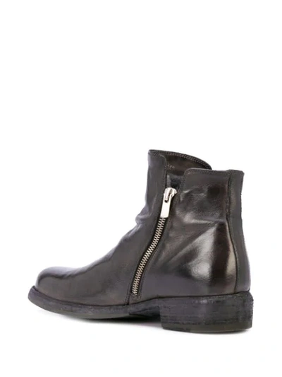 Shop Officine Creative Legrand 114 Ankle Boots In Grey