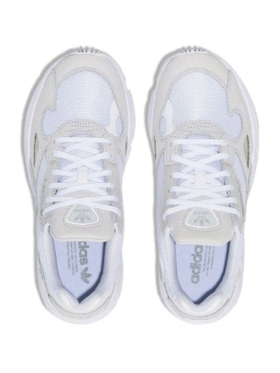 Shop Adidas Originals Falcon Low-top Sneakers In White
