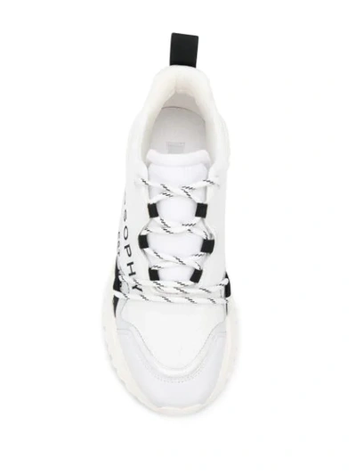 Shop Philosophy Di Lorenzo Serafini Logo Print Sneakers In White