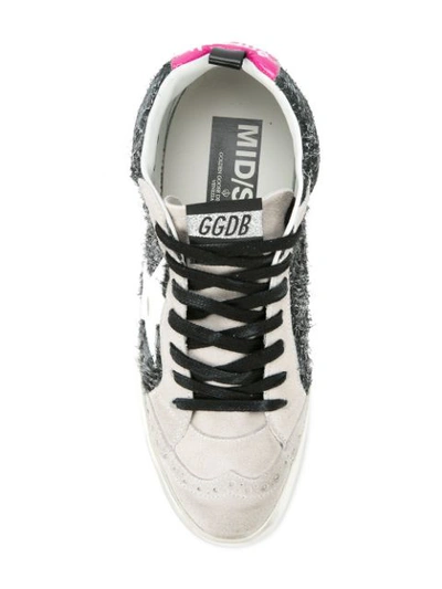 Shop Golden Goose Deluxe Brand Mid Star Sneakers - Grey