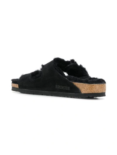 Birkenstock Arizona Mules - Black In Black