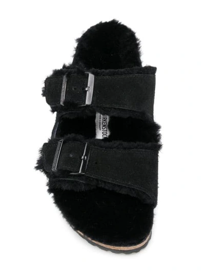 Birkenstock Arizona Mules - Black In Black