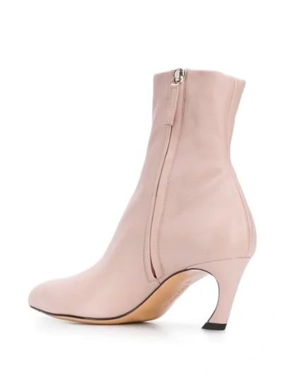 Shop Acne Studios Bastian Boots In Pink